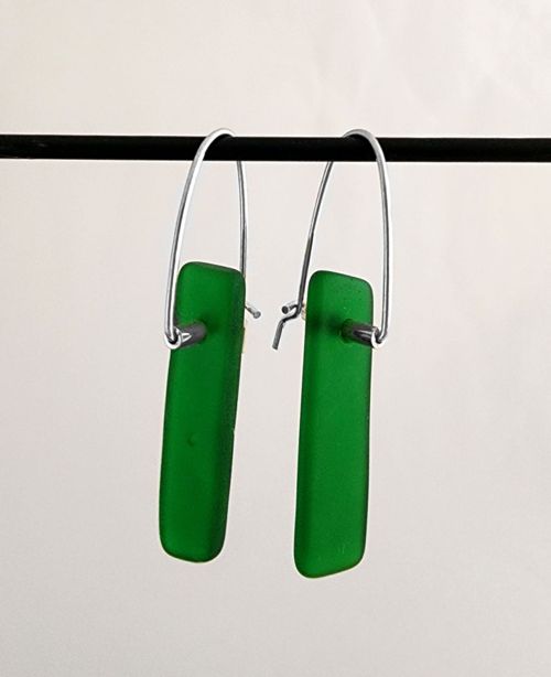 Sea Jewels Earrings - Green selection — detail