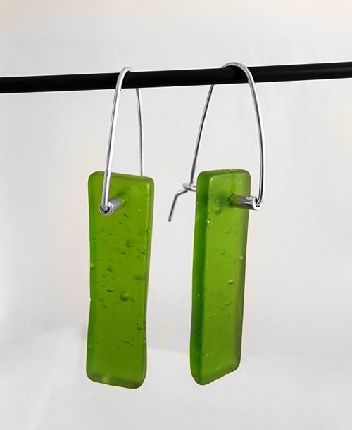 Sea Jewels Earrings - Green selection — detail