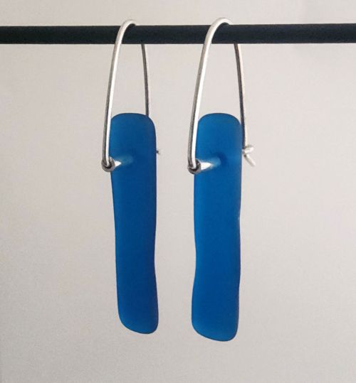 Sea Jewels Earrings - Blue selection — detail