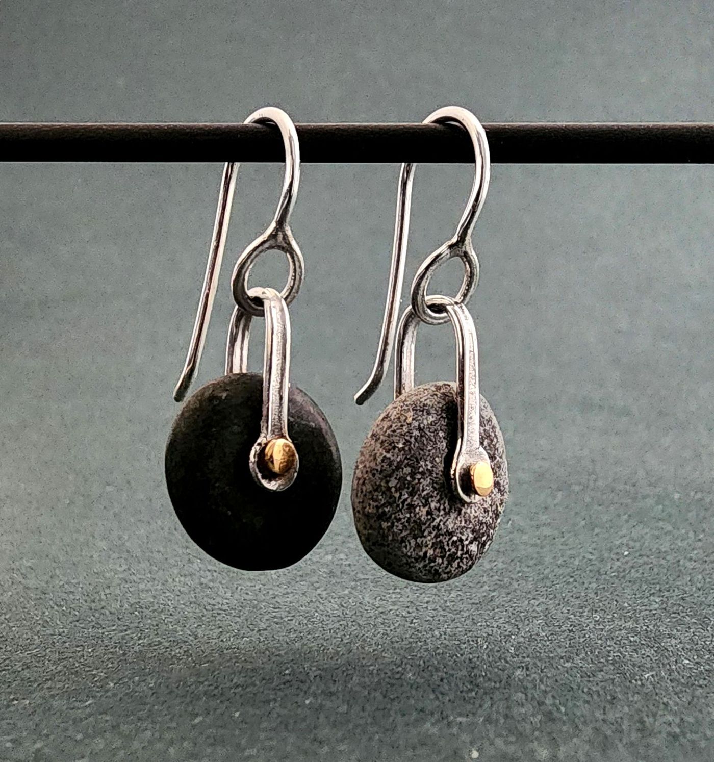 Pebble Spin Earrings