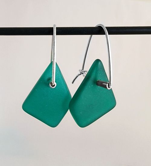Sea Jewels Earrings - Green selection — detail