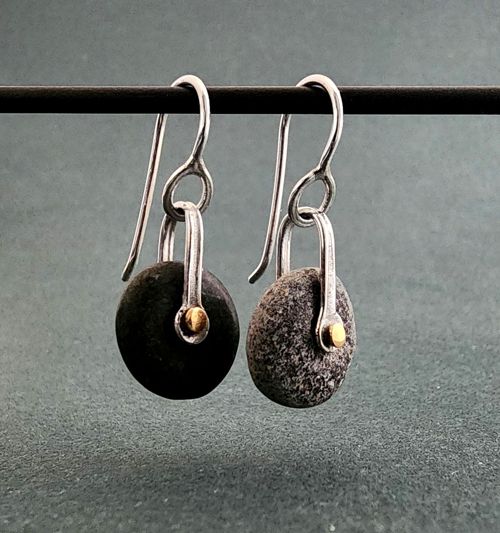 Pebble Spin Earrings